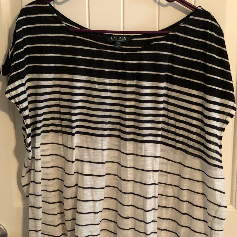 Ralph Lauren semi-sheer t-shirt